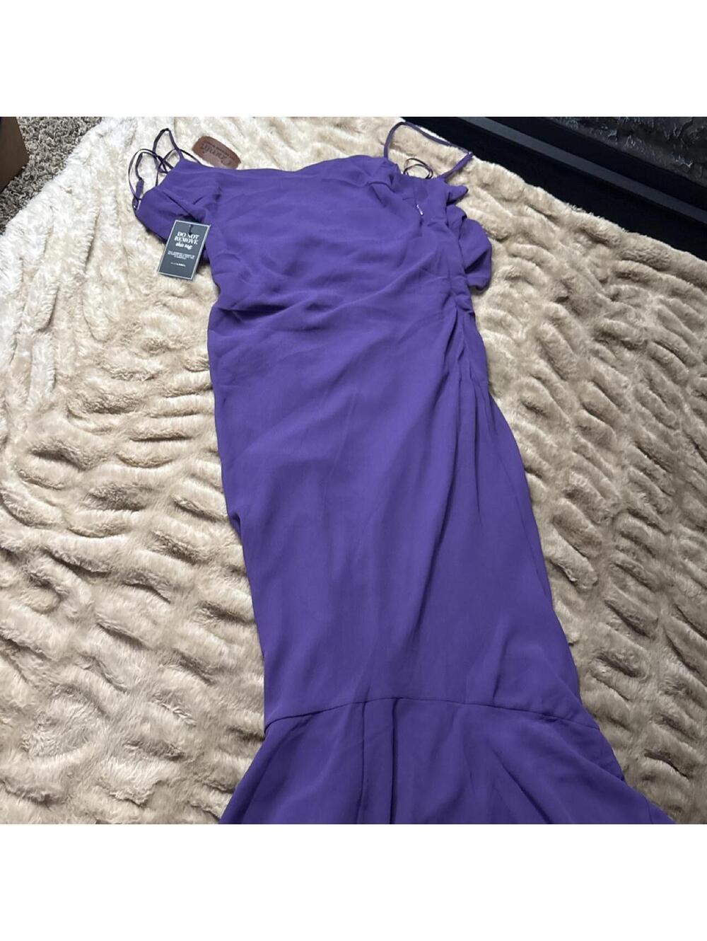 JLUXLABEL Women's Purple Dress